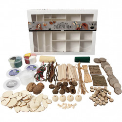 Kit creativ cu plastilina Foam Clay si Silk Clay - Natura
