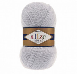 Alize Angora Real 40 - Light Grey 52