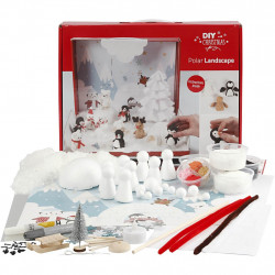 Set creativ - Peisaj de la Polul Nord
