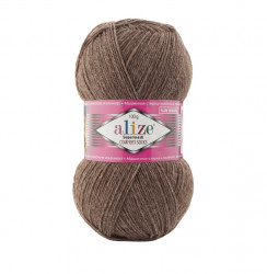 Superwash Comfort Socks 240 Brown Melange