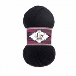 Superwash Comfort Socks 60 Black