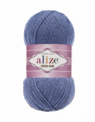 Cotton Gold 374 Blue Melange