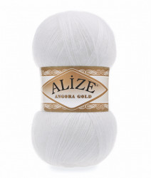 Angora Gold 55 White