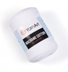 Macrame Cotton 751 White