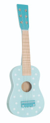 Chitara din lemn JaBaDaBaDo, albastra