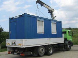 Container birou cu 2 intrari separate