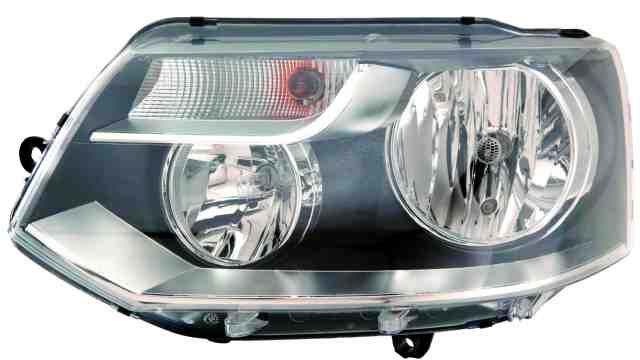 Peça - Farol Esquerdo Eletrico Vw Transporter T5 10- H7+H15