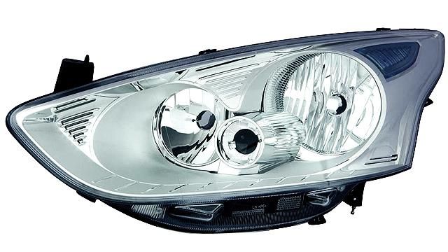 Peça - Farol Direito Eletrico C/ Motor Ford B-Max 12-