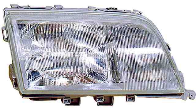 Peça - Farol Esquerdo Mercedes W202 C Class 93-00 H1+H1+H3