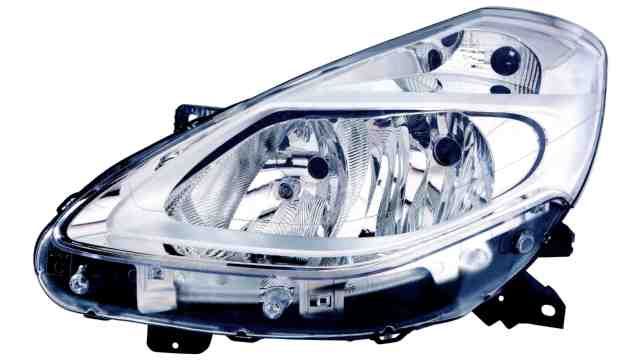 Peça - Farol Esquerdo Renault Clio Iii 09-12 H7+H7