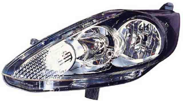 Peça - Farol Esquerdo Eletrico C/ Motor Ford Fiesta Vi 3 / 5P 08-13