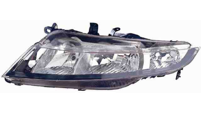 Peça - Farol Esquerdo Eletrico Honda Civic Hatchback 5P 09-12