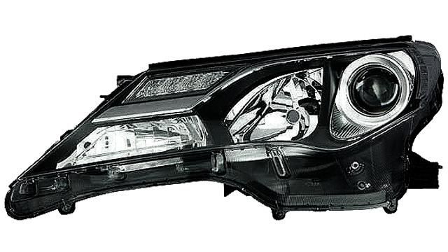 Peça - Farol Esquerdo Led Toyota Rav-4 13- Hb3+Hb3+Led