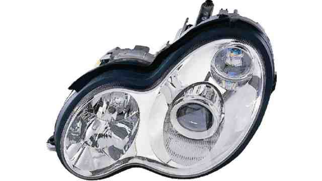 Peça - Farol Esquerdo Mercedes W203 C Class 00-04 Xenon