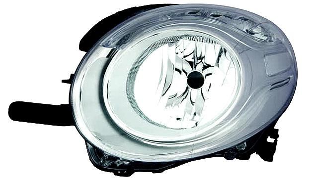 Peça - Farol Direito Eletrico Fiat 500 L 12-