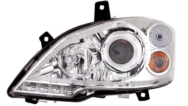 Peça - Farol Esquerdo Manual Led Mercedes Vito W639 / Viano 10-