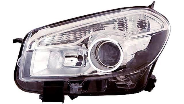 Peça - Farol Esquerdo Nissan Qashqai 10-14 Xenon + H7