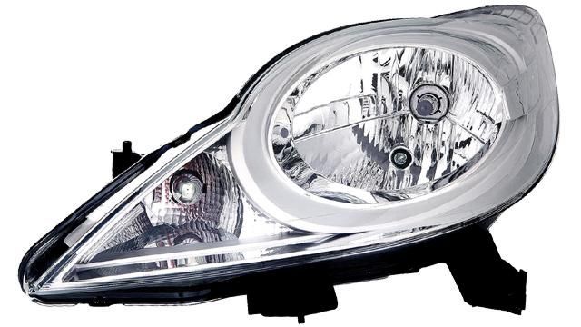 Peça - Farol Direito Peugeot 107 12-