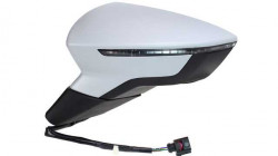 Espelho Esquerdo Rebativel C/ Pisca 8 Pinos Seat Leon | 13-