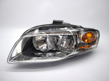 Farol Esquerdo Eletrico Audi A4 04-07 Pisca Laranja