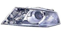 Farol Esquerdo Eletrico Skoda Octavia 04-09 Olho Boi