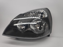 Farol Esquerdo Renault Clio II 01-05 Mascara Preta