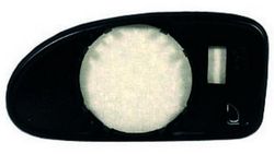 Vidro Espelho Esquerdo Convexo Ford Focus 98-04 Suporte Redondo