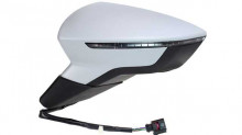 Espelho Direito Rebativel C/ Memoria Seat Leon 5F 13-19