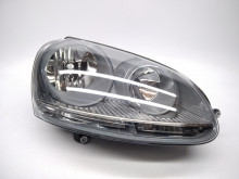 Farol Direito Eletrico Vw Golf V 03-08 Mascara Cinza