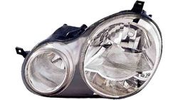 Farol Direito Eletrico Vw Polo 9N 01-05 C/ Motor