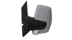 Espelho Esquerdo Manual Convexo P/ Pintar C/ Pisca Ford Tourneo Custom 12- / Transit Custom 12-