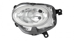 Farol Esquerdo Led + H7 Fiat 500 15-