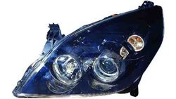 Farol Esquerdo Opel Vectra C 05-08 Mascara Preta