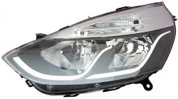 Farol Direito Renault Clio Iv | 16- H7+H1
