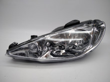 Farol Esquerdo Peugeot 206 02-07