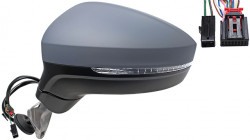 Espelho Esquerdo Rebativel C/ Pisca Luz Cortesia eMemoria 15 Pinos VW Tiguan | 16>