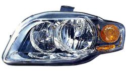 Farol Direito Eletrico Audi A4 04-07 Pisca Laranja