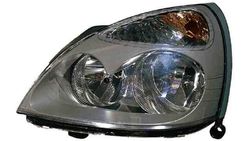 Farol Esquerdo Renault Clio II 01-05 Mascara Cinza