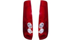 Farolim Esquerdo S/ Porta-Lampadas Branco-Vermelho Ford Fiesta V 3P 05-08