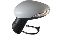 Espelho Esquerdo Eletrico Asferico P/ Pintar C/ Pisca Rebativel Ford B-Max 12-