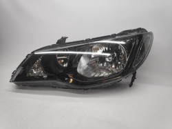 Farol Esquerdo Eletrico Fumado Honda Civic Sedan 4P 06-