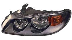 Farol Esquerdo Nissan Almera 02-06 Mascara Preta