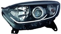 Farol Esquerdo Renault Captur 13- Anel Cromado