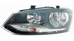 Farol Direito Eletrico Vw Polo 9R 09-13 C/ Motor