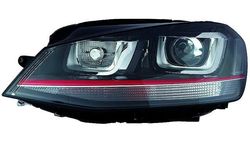 Farol Esquerdo Eletrico Vw Golf VII Gti / Gtd 12-17