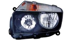 Farol Direito Dacia Duster 10-13 Mascara Preta