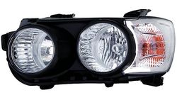 Farol Esquerdo Eletrico Chevrolet Aveo 11- Anel Preto