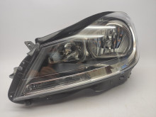 Farol Esquerdo Mercedes W204 C Class 10-14 Mascara Preta