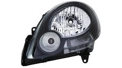 Farol Esquerdo Renault Kangoo III 08-13 Mascara Preta