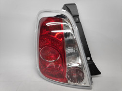 Farolim Esquerdo Fiat 500 07- Aro Branco
